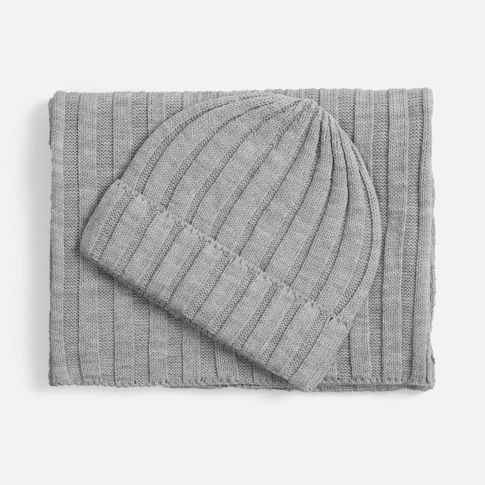 Шапка Metelitsa, серебристо-серый меланж-2