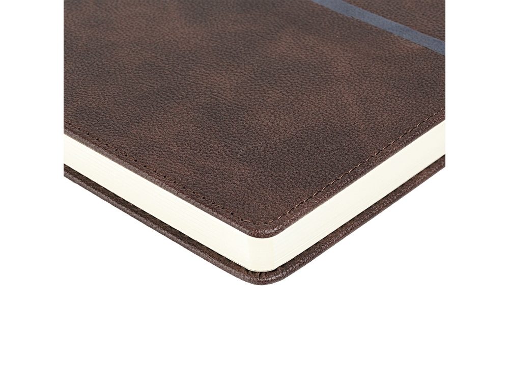 Ежедневник недатированный А5 Lyon, коричневый-3