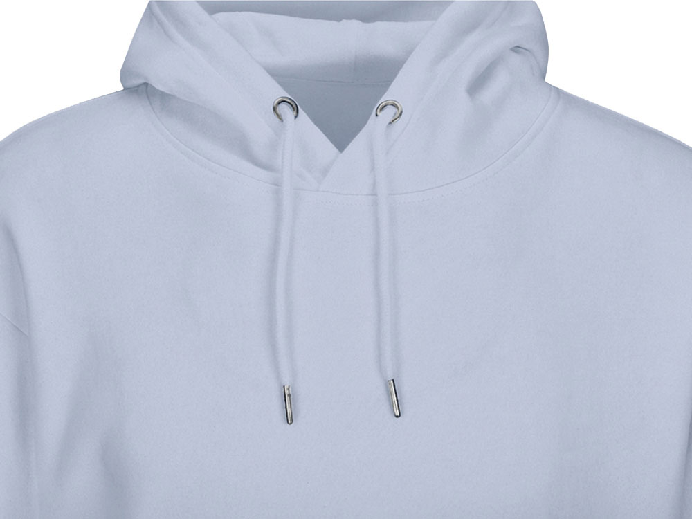 Толстовка с капюшоном оверсайз Lisbon унисекс, небесно-голубой-12
