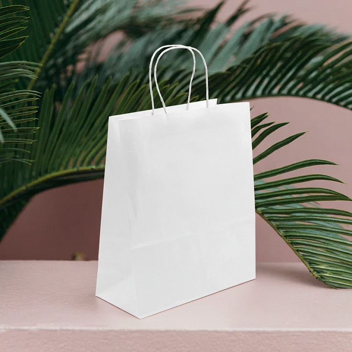 Пакет бумажный HAYA, Белый-2