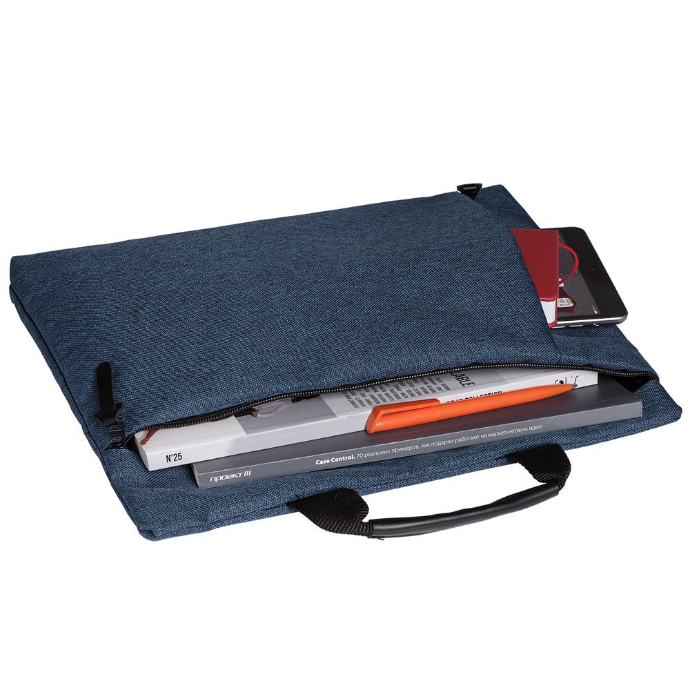 Сумка для документов HotDoc, синяя-5