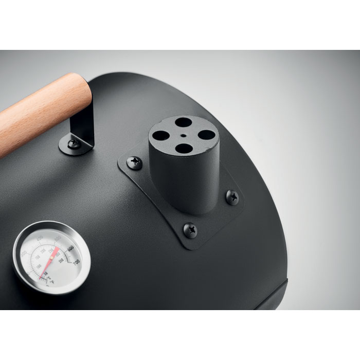 Барбекю мангал, черный-6