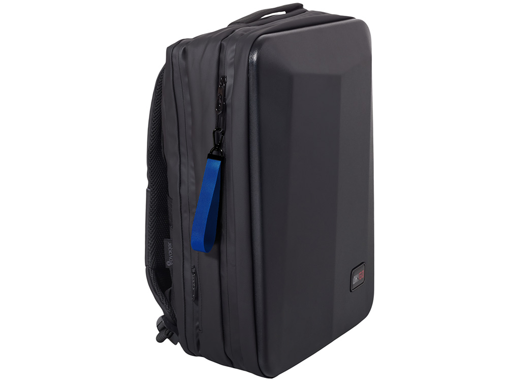 Ремувка с черным карабином Summit, 2 см, синий/черный-2