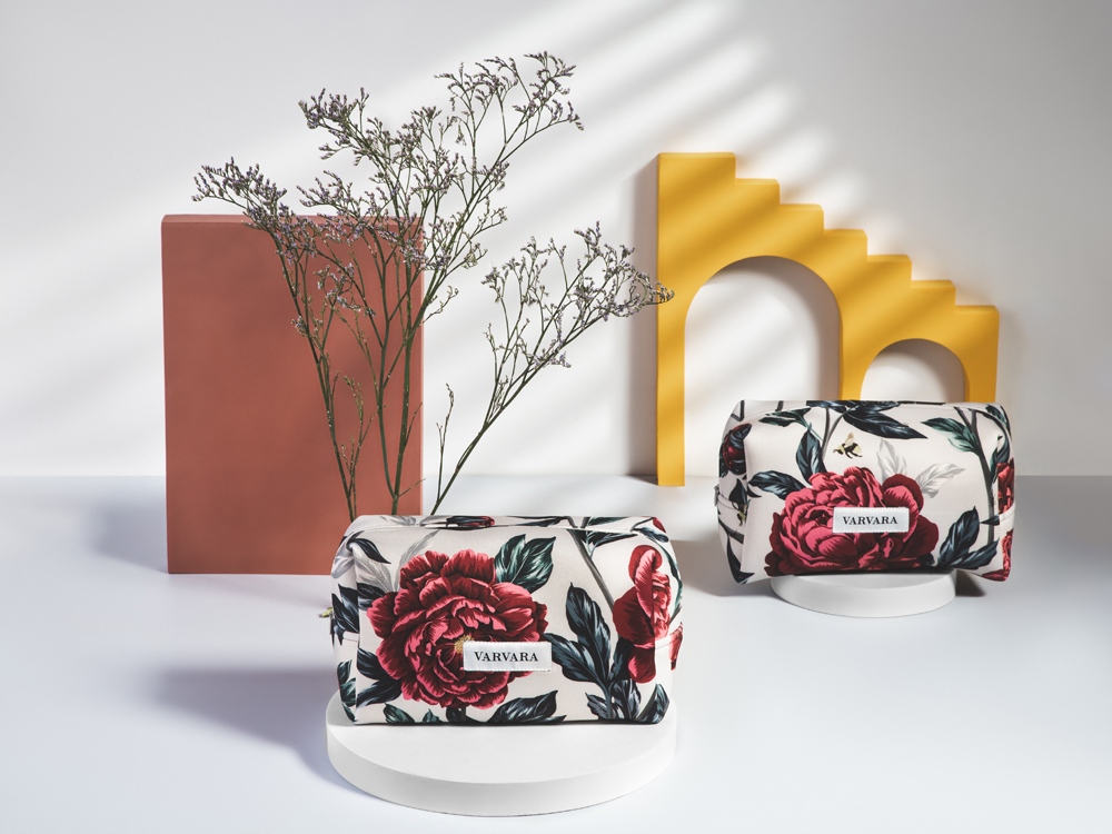 Косметичка Русские сезоны, белый. Varvara-6