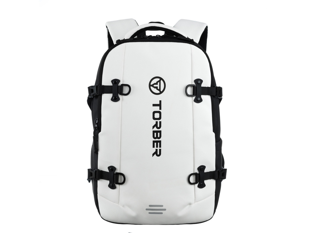 Рюкзак спортивный TORBER Xtreme 18, белый/чёрный, 31 х 12 х 46 см, 17л-0