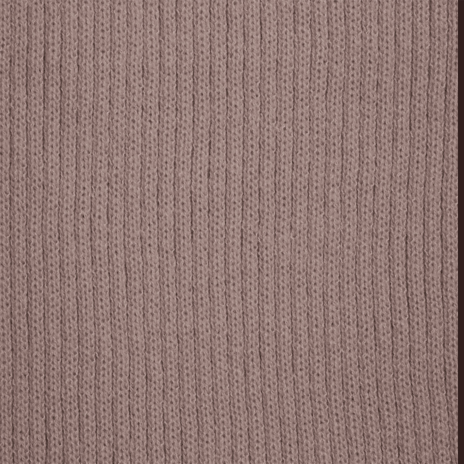 Шарф Forges вязаный, коричневый-1