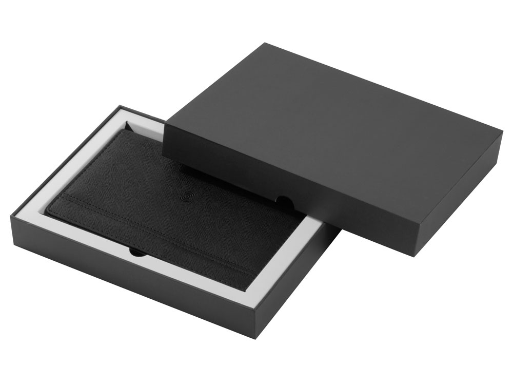 Органайзер с функцией беспроводной зарядки Manner, 5000 mah, черный-11