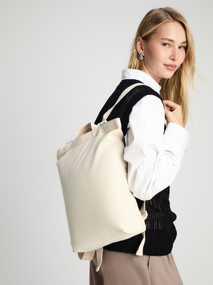 Рюкзак холщовый Discovery Bag, неокрашенный-3