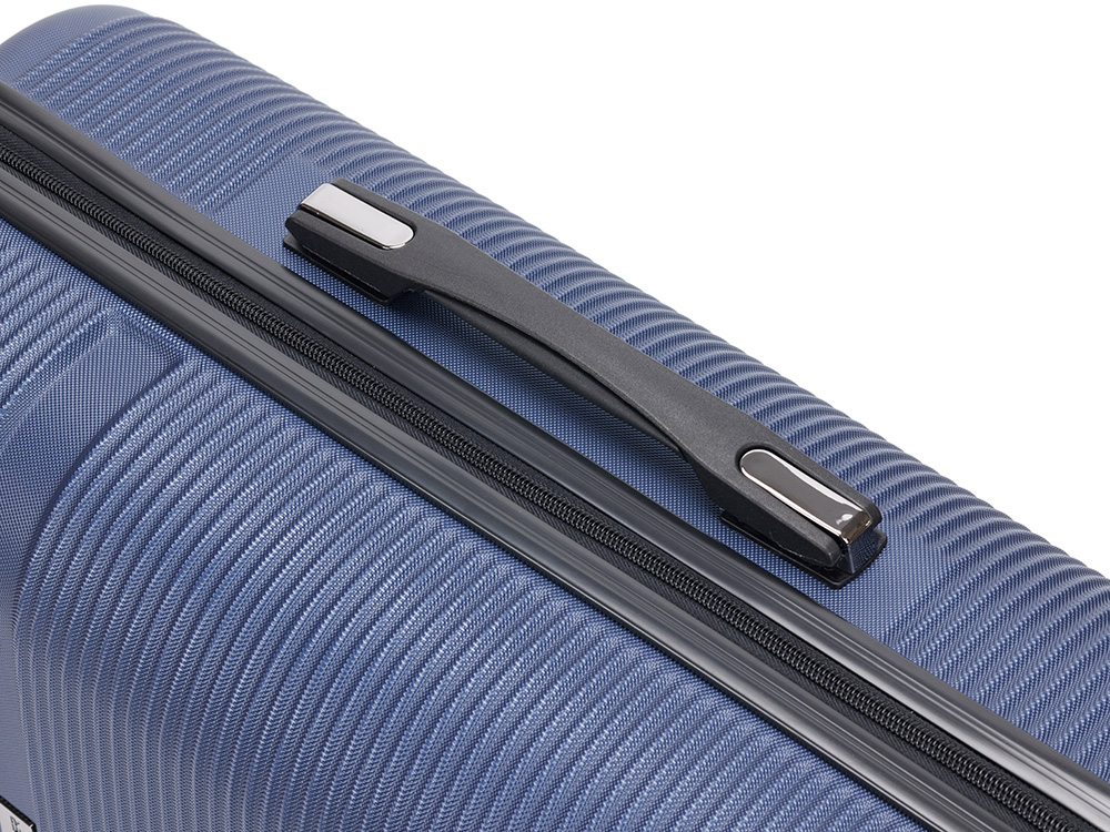 Чемодан TORBER Onego, синий, ABS-пластик, 59,5 х 39,5 х 24 см, 46 л-8