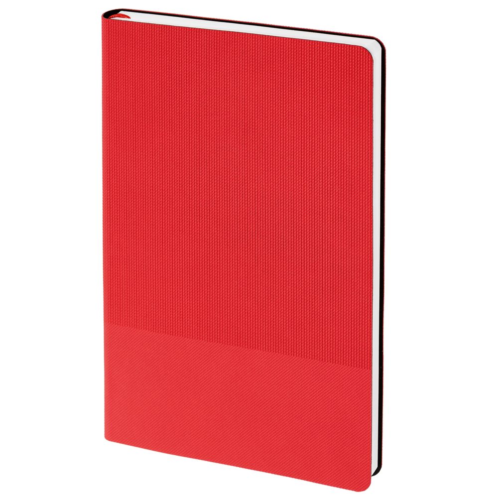 Ежедневник Knit, недатированный, красный-2