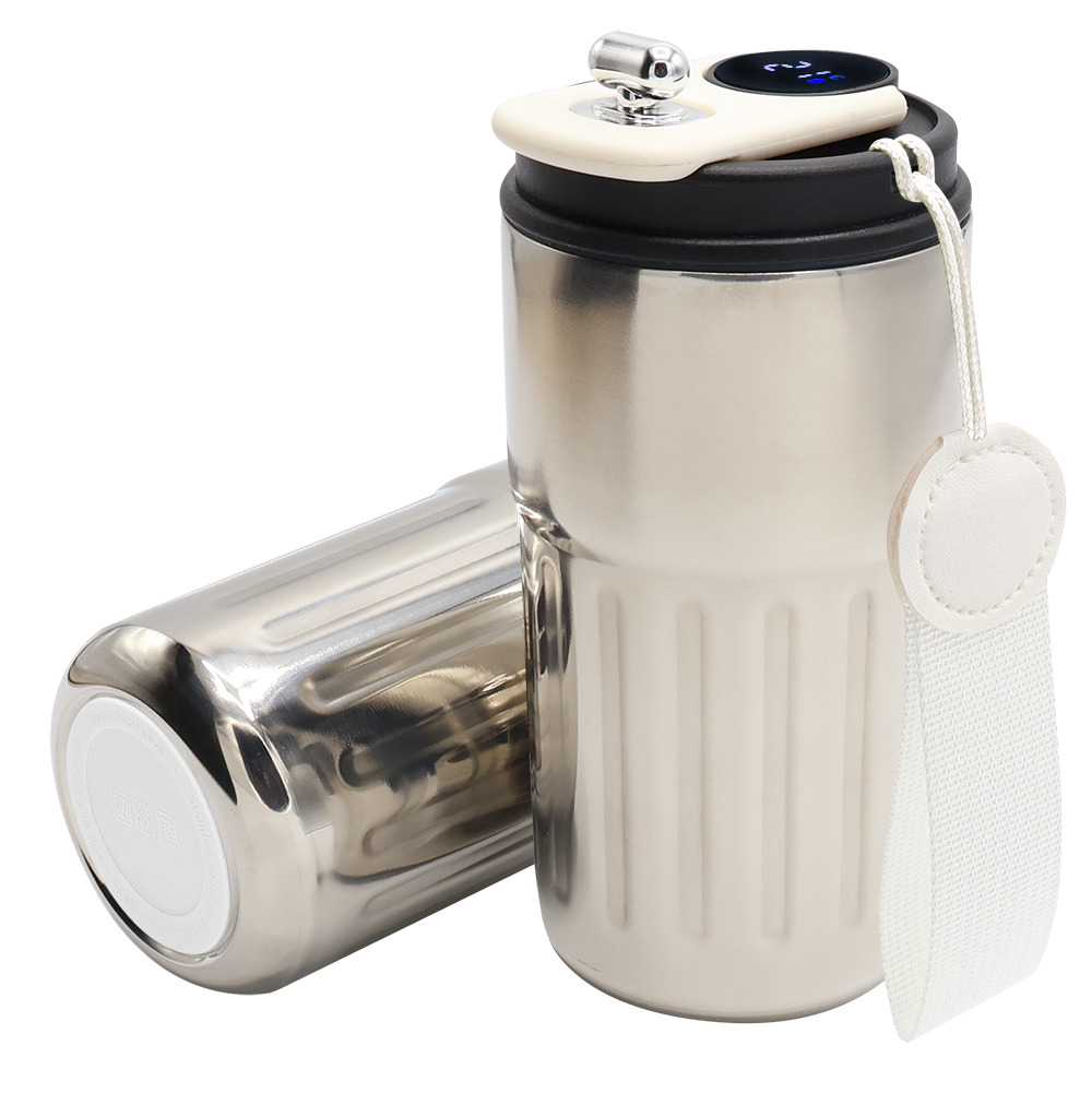 Термокружка Ashly To Go, Серебристый/белый-0