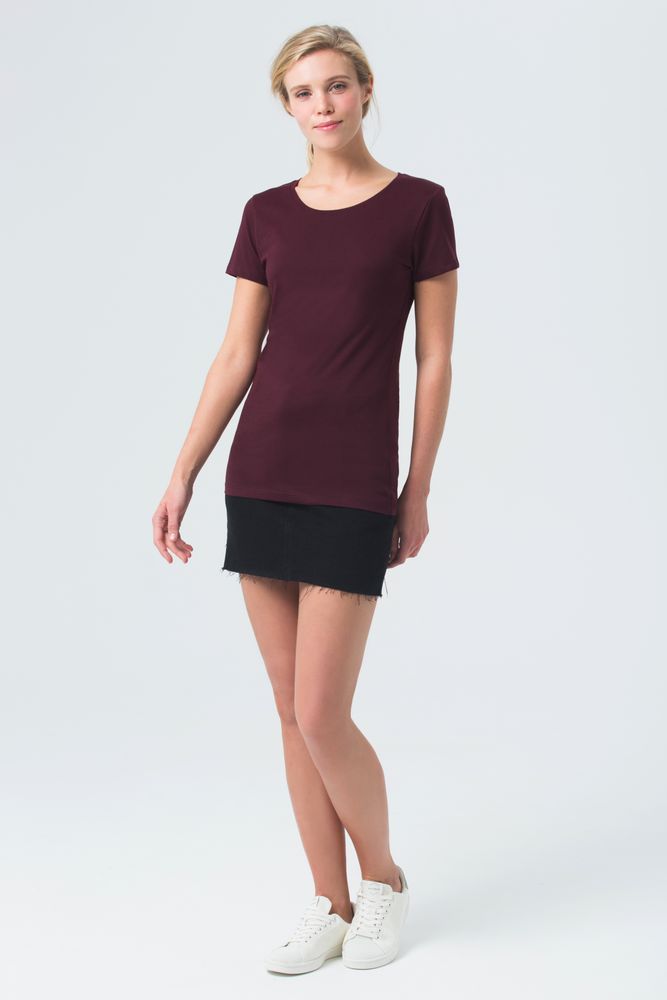 Футболка женская Martin Women, бордовая-4