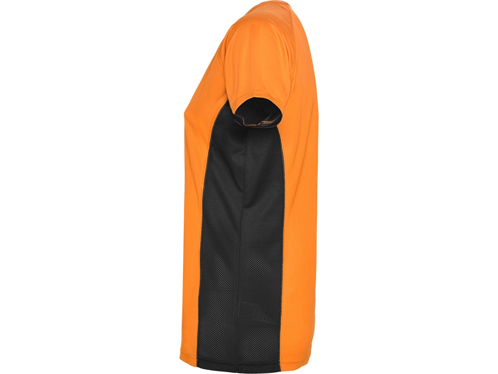 Футболка Shanghai женская, неоновый оранжевый/черный-2