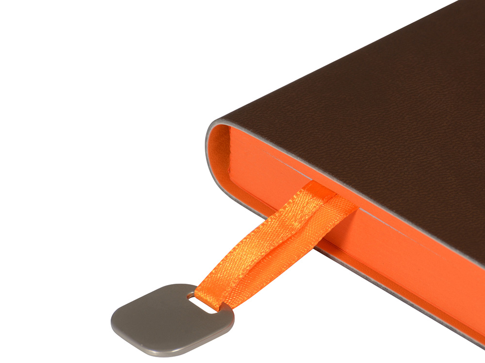 Ежедневник А5 недатированный Mercury, коричневый-2