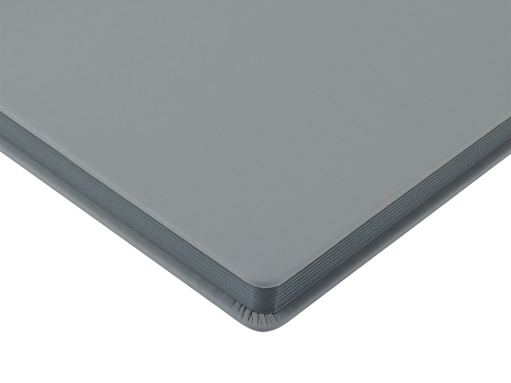 Ежедневник А5 Megapolis Color New soft-touch, светло-серый-4