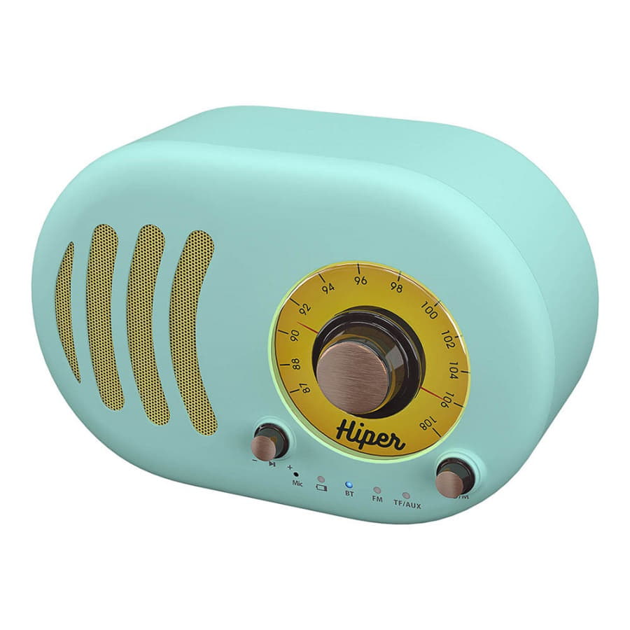 Колонка беспроводная RETRO S, цвет голубой , голубой-2