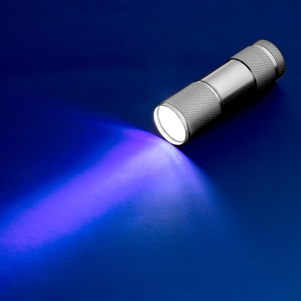 Фонарик Aurora, серебристый-2