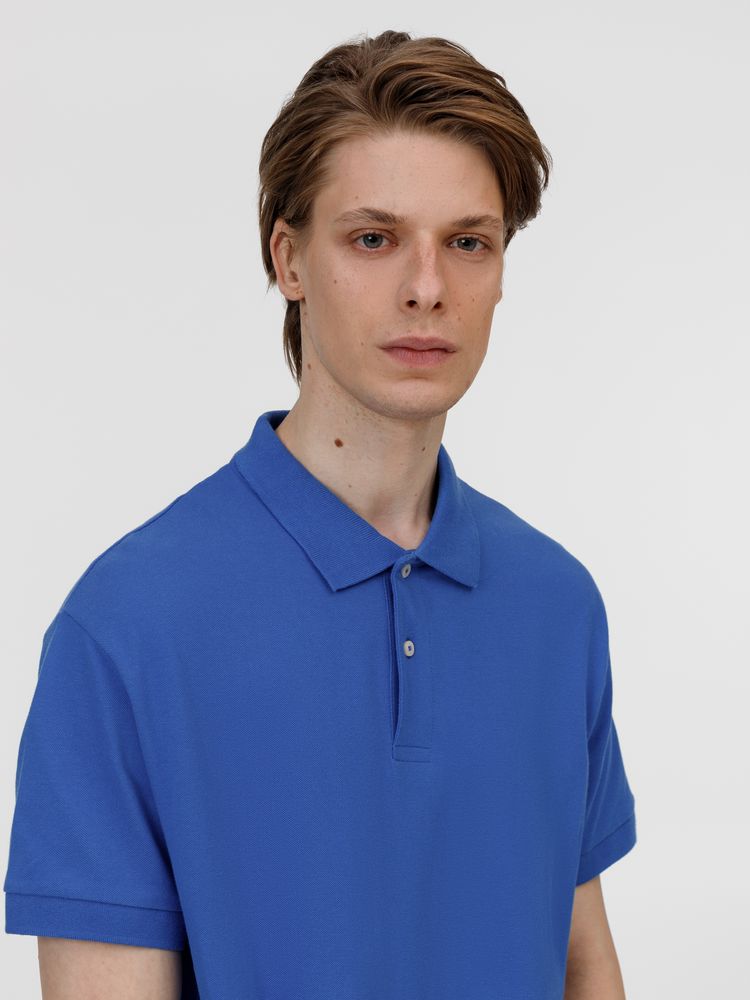 Рубашка поло унисекс Pacific, ярко-синяя (royal)-5