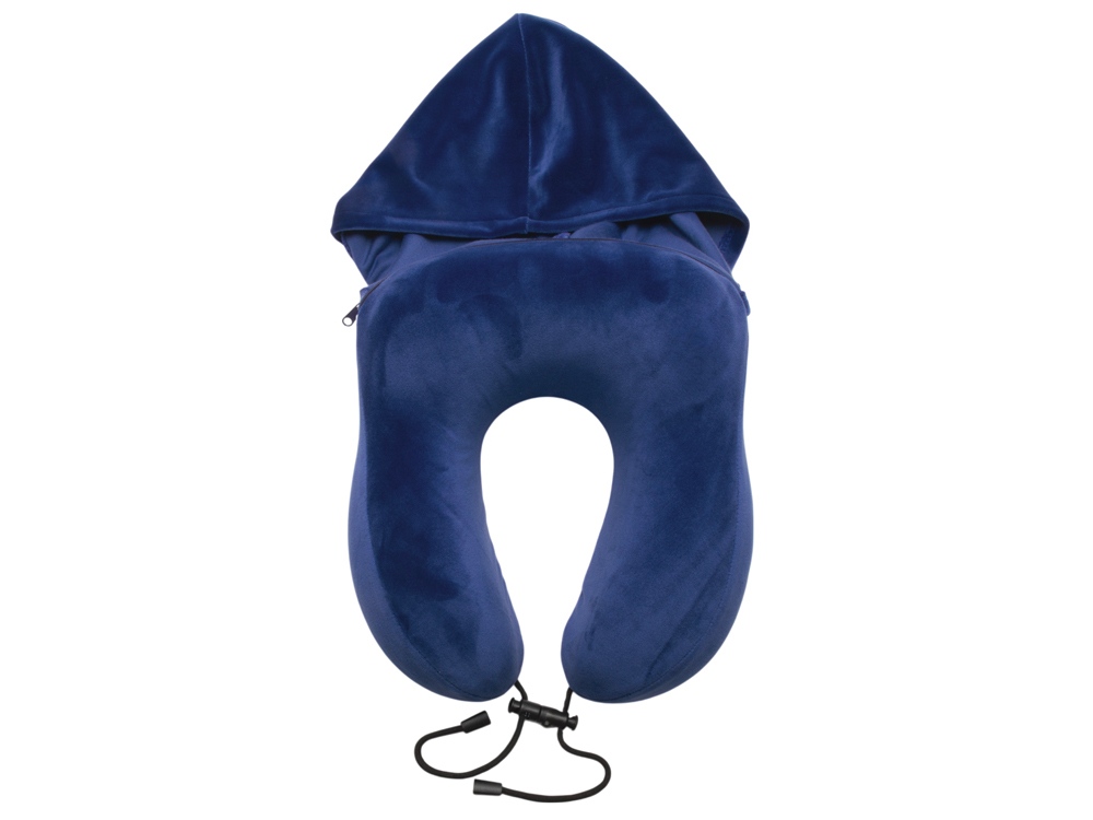 Подушка с эффектом памяти, с капюшоном Dream Hood, синий-1