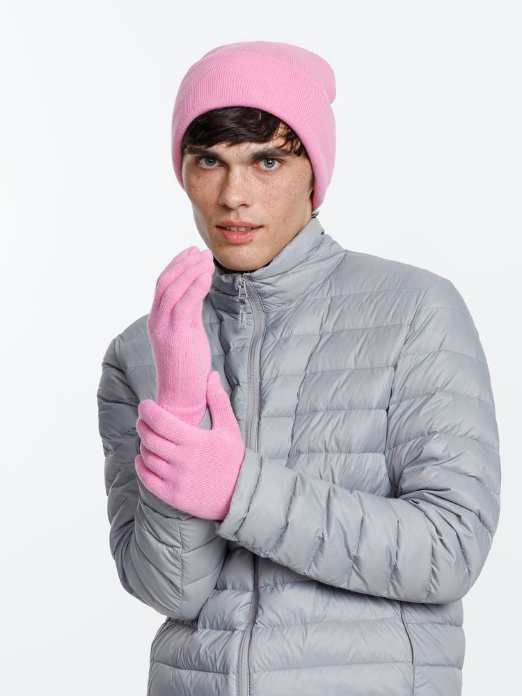 Шапка Urban Flow, пыльно-розовая-4