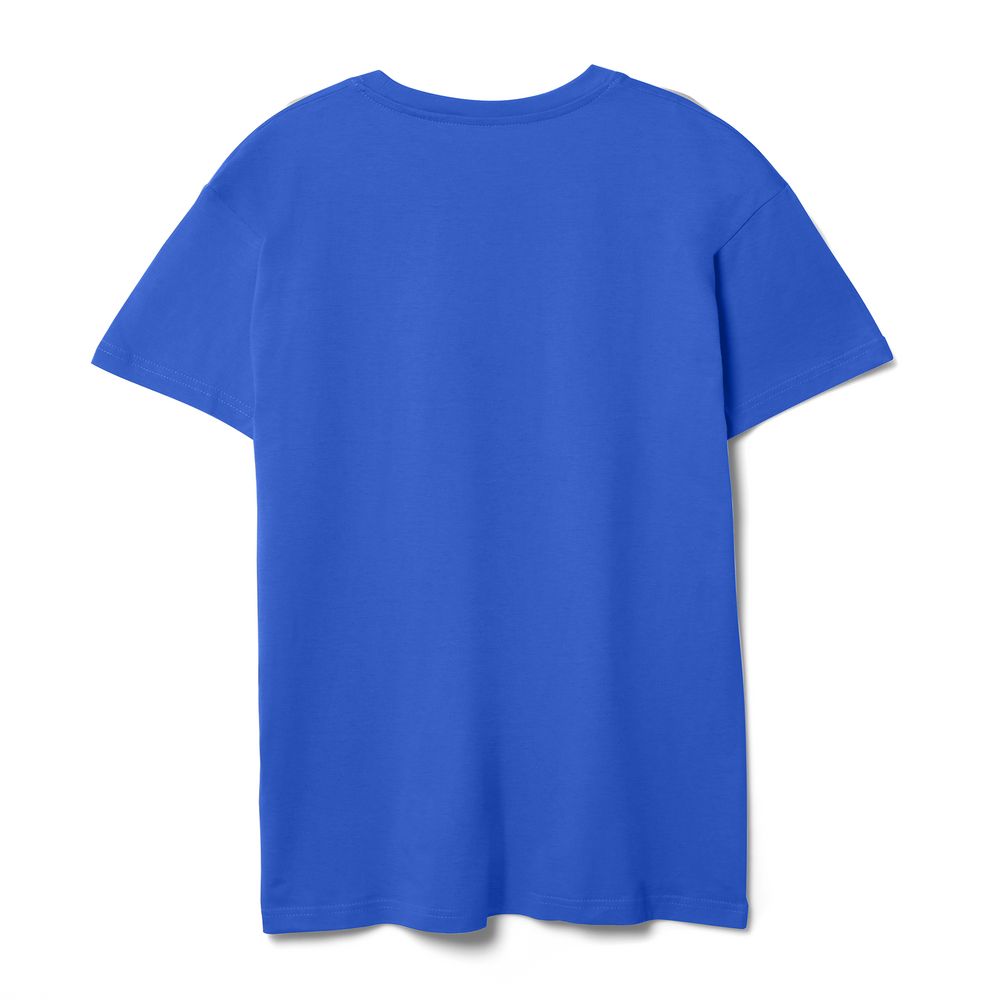 Футболка унисекс T-bolka 140, ярко-синяя-1