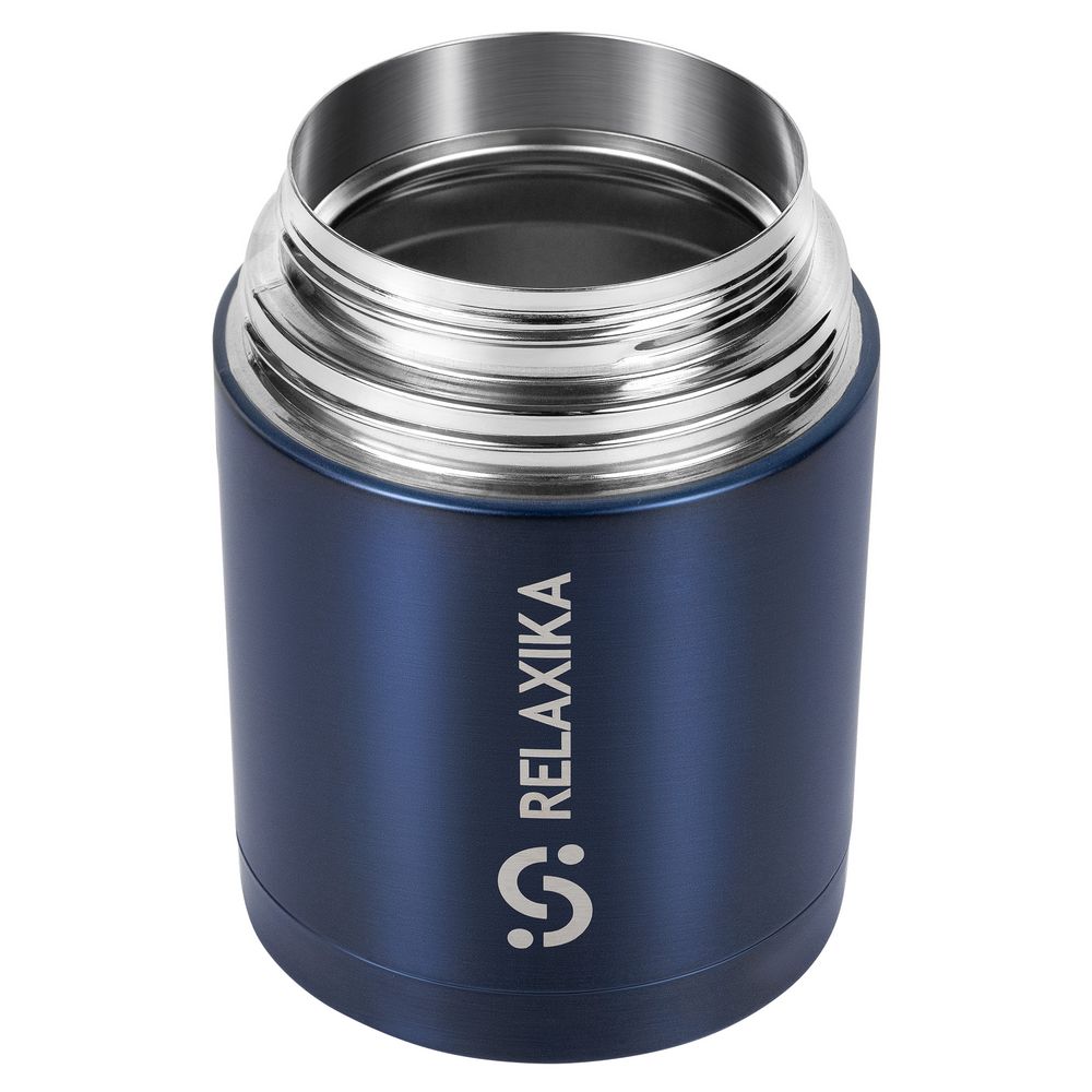 Термос для еды Relaxika 700, темно-синий-3