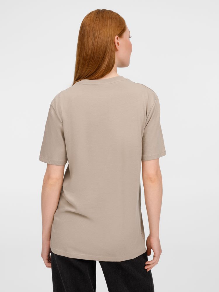 Футболка унисекс Legend, серо-бежевая-6