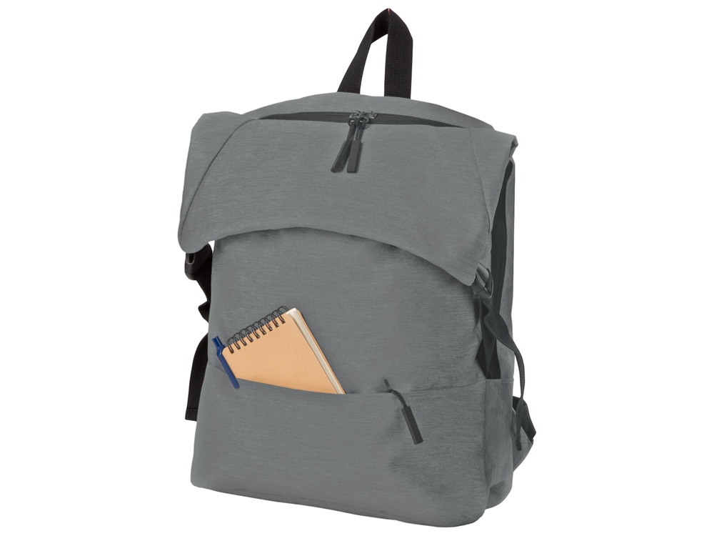 Рюкзак Shed водостойкий с двумя отделениями для ноутбука 15'', серый-4