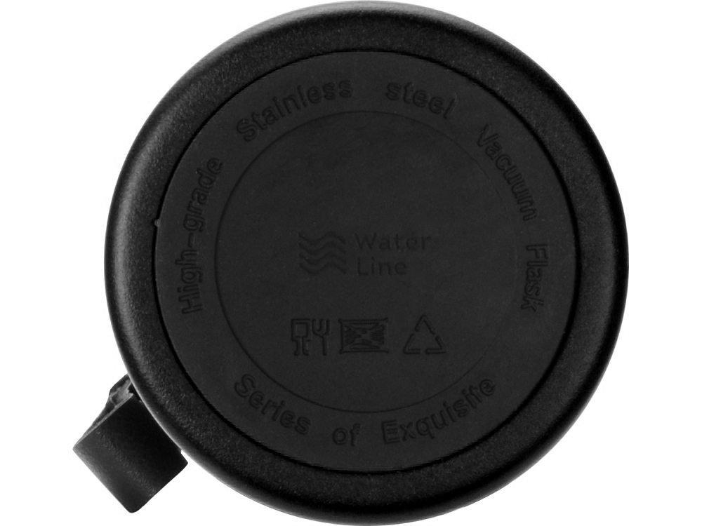 Вакуумный термос Story c покрытием powder, черный-6