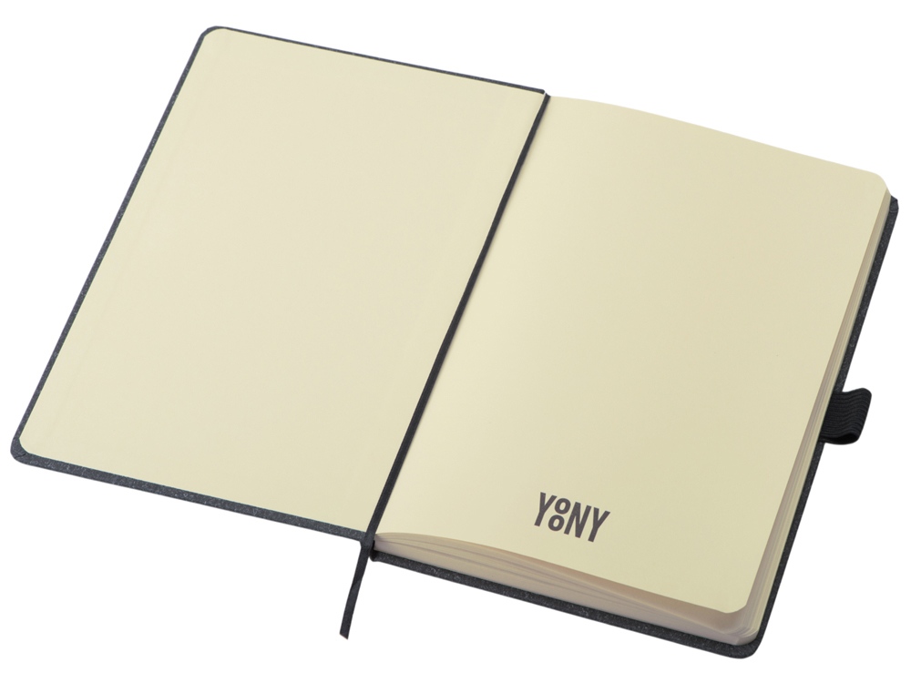 Блокнот А5 Snow Hard твердая обложка, 80 листов 70 гр/м2, черный-1