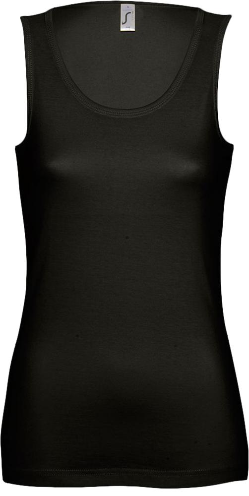 Майка женская Jane 150, черная-0