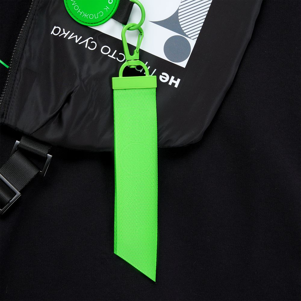 Поясная сумка W1, черная-6