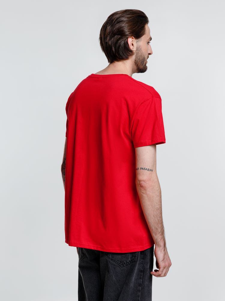 Футболка унисекс Ankara, красная-3