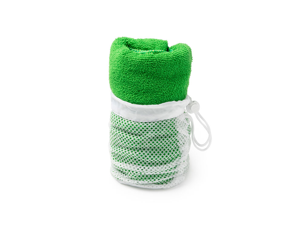 Впитывающее полотенце Келси (KELSEY) из микроволокна, зеленый-3