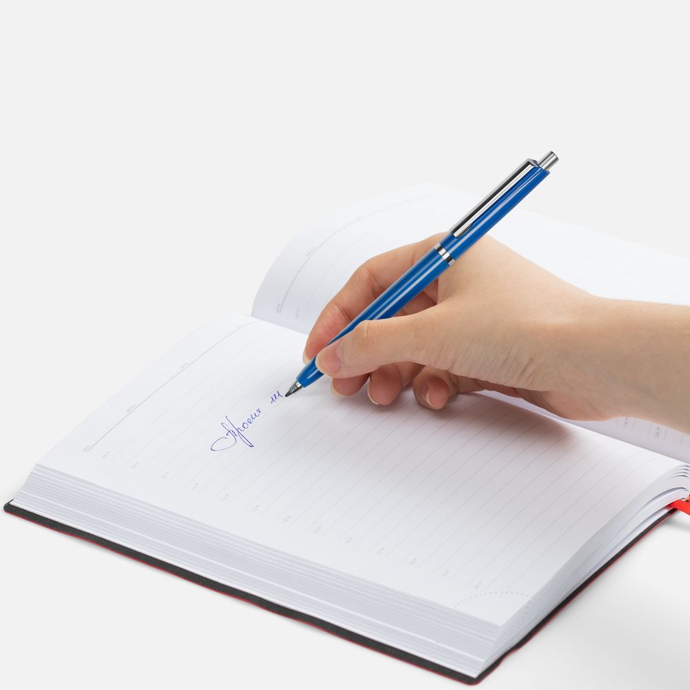 Ручка шариковая Classic, ярко-синяя-3