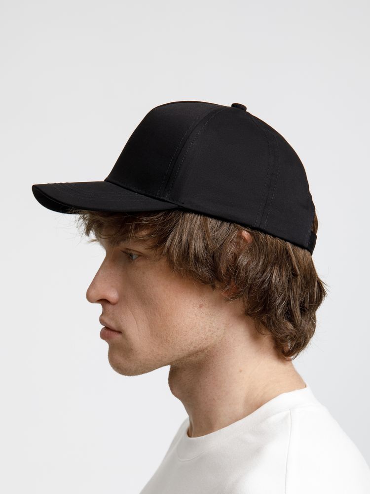 Бейсболка Seguro, черная-3