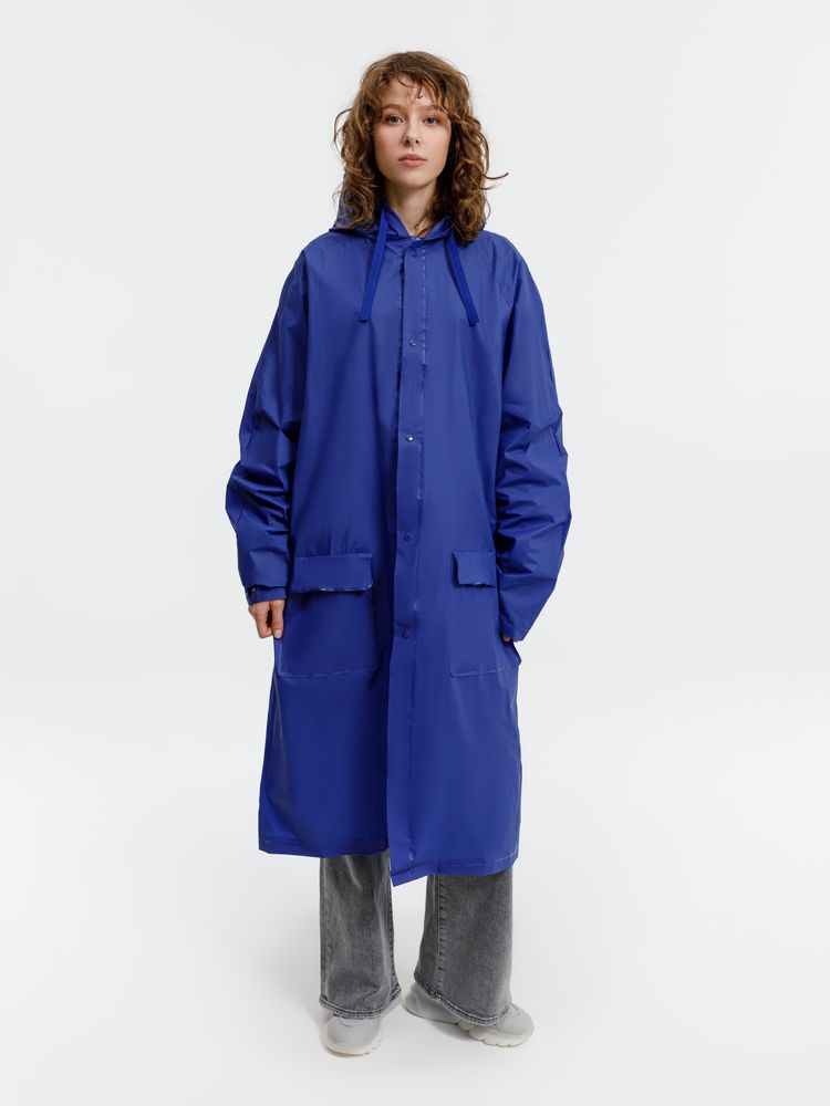 Дождевик RainDrop, ярко-синий-4