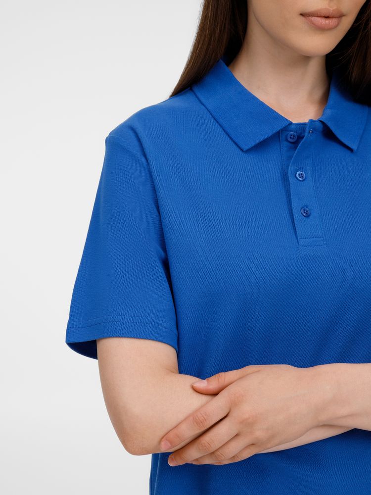 Рубашка поло унисекс Tervise, ярко-синяя-5