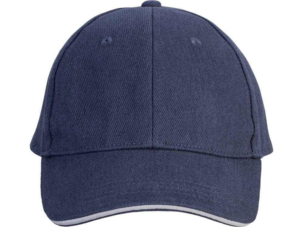 Бейсболка Cancun, темно-синий/белый-4