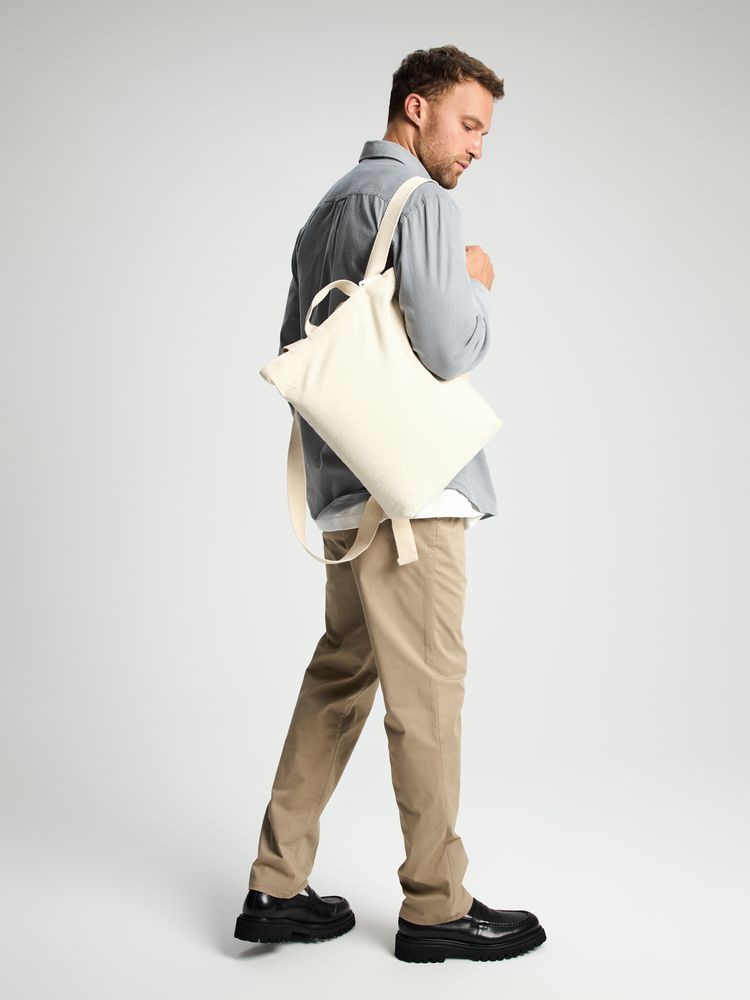 Рюкзак холщовый Discovery Bag, неокрашенный-7