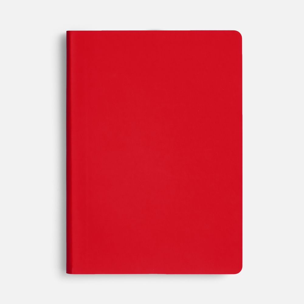Блокнот Flex Shall ver.2, красный-1