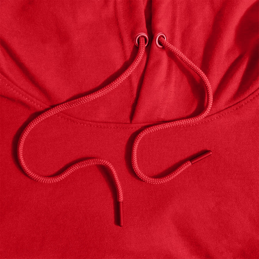 Толстовка унисекс с капюшоном SELEN 260, красный-4
