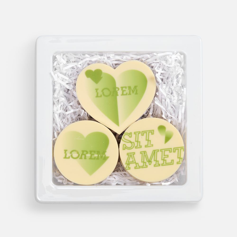 Набор из 3 печений Dream White на заказ-4