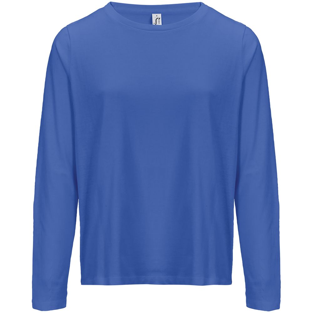 Футболка с длинным рукавом женская Monarch Women, ярко-синяя-0