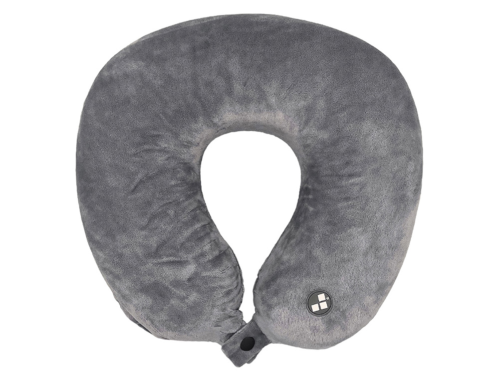 Подушка для путешествий с эффектом памяти Мемо Drowsy Grey-6