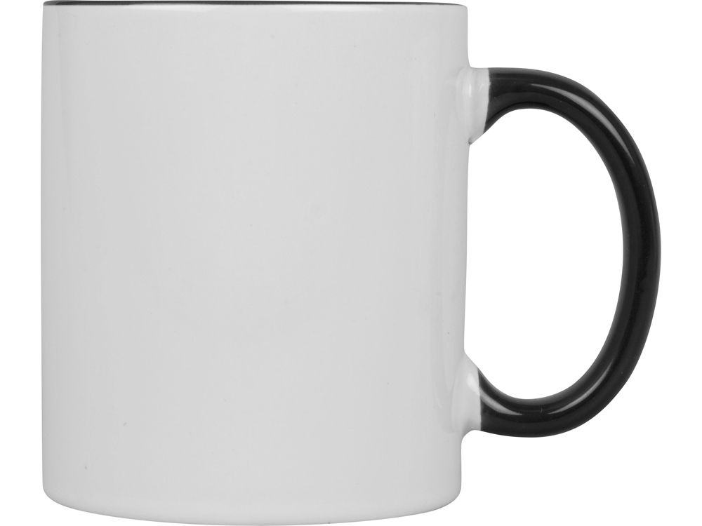 Кружка для сублимации Sublime Color, белый/черный-1