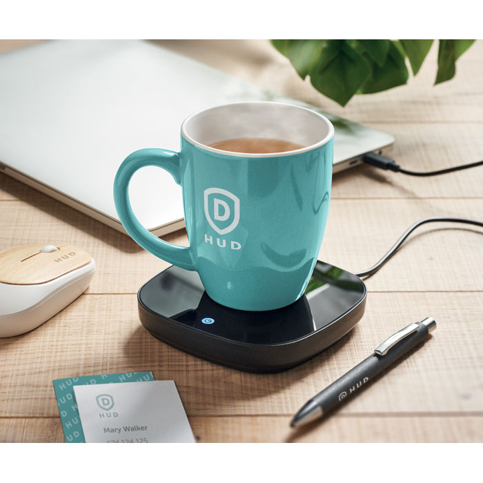 Подставка для чашки, черный-4