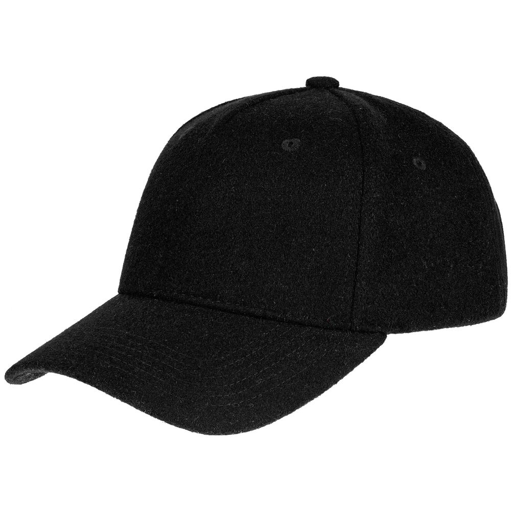 Бейсболка Woolridge, черная-1