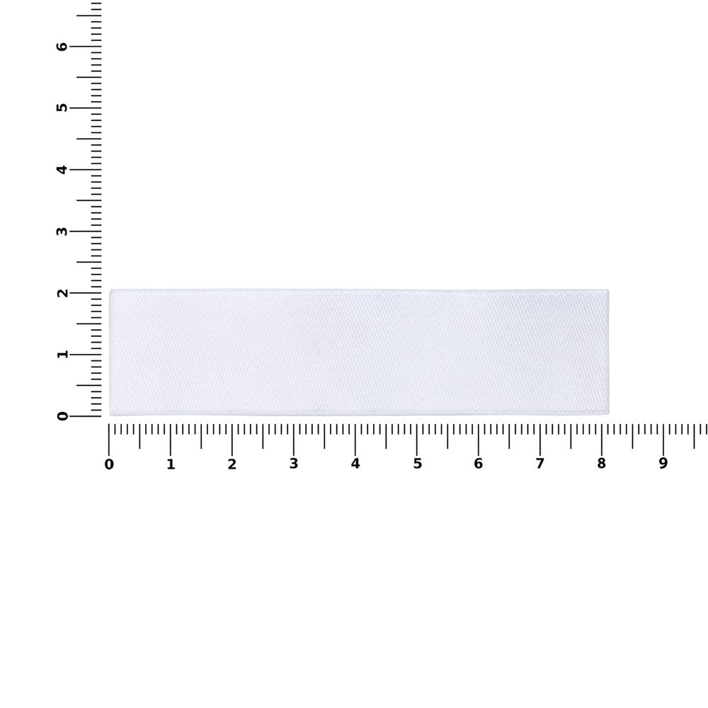 Лейбл тканевый Epsilon, S, белый-3