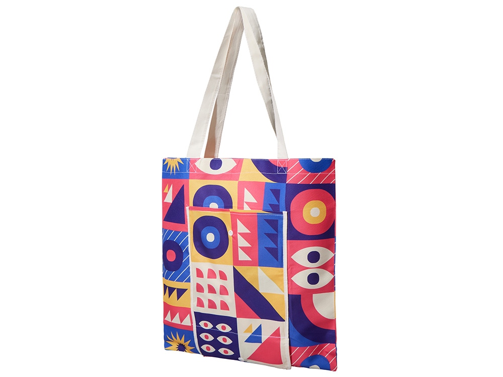 Складная сумка для шопинга с возможностью полноцветной печати-6